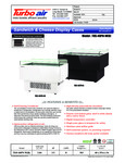 TURBO AIR TOS-40PN-S SPECSHEET