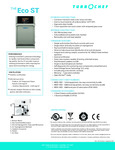 TurboChef ECOST Specsheet 
