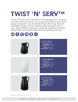 Twist N Serv Carafe_2025_Sell sheet