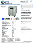 UF27B Specsheet