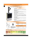 UHE spec sheet UHE spec sheet