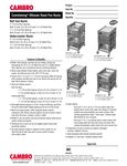 Ult Sheet Pan Rack Half-Under Spec