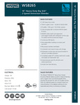 US_WSB265_SpecSheet US_WSB265_SpecSheet