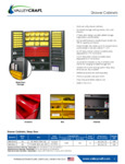 Valley Craft Drawer Cabinets