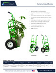 Valley Craft F86083A4 Spec Sheet