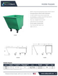 Valley Craft Mobile Hoppers Spec Sheet