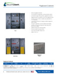 Valley Craft Pegboard Cabinets