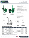 Valley Craft Portable Drum Lifter Spec Sheet