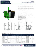 Valley Craft Steel Lift and Stackers Spec Sheet