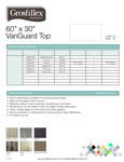 VanGuard Table Top Specsheet