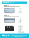 Catchmaster_Vector 15 & 30_Sell Sheet Catchmaster_Vector 15 & 30_Sell Sheet