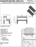 Vestil Adjustable Step-Mate Stands Specsheet