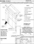 Vestil Dock Seal Specsheet