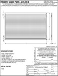 Vestil APG-M-38 Specsheet