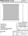 Vestil APG-M-58 Specsheet