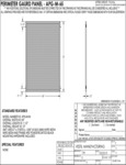 Vestil APG-M-65 Specsheet