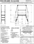 Vestil COL-3-26-44-HDG Spec Sheet