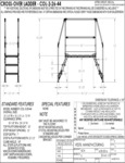 Vestil COL-3-26-44 Spec Sheet Vestil COL-3-26-44 Spec Sheet