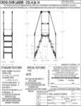 Vestil COL-4-36-14 Spec Sheet Vestil COL-4-36-14 Spec Sheet