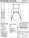 Vestil COL-4-36-33-HDG Spec Sheet Vestil COL-4-36-33-HDG Spec Sheet