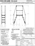 Vestil COL-4-36-33 Spec Sheet Vestil COL-4-36-33 Spec Sheet