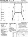 Vestil COL-4-36-44 Spec Sheet