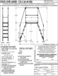 Vestil COL-5-46-44-HDG Spec Sheet