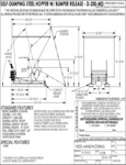 Vestil D-200-MD Spec Sheet Vestil D-200-MD Spec Sheet