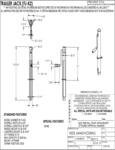 Vestil FJ-K2 Spec Sheet