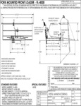 Vestil FL-4000 Spec Sheet Vestil FL-4000 Spec Sheet