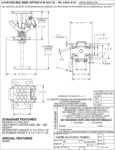Vestil FL-ADJ-810 Spec Sheet