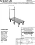 Vestil FLAT-C Specsheet