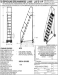 Vestil LAD-10-14-P Spec Sheet Vestil LAD-10-14-P Spec Sheet