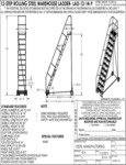 Vestil LAD-12-14-P Spec Sheet