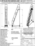 Vestil LAD-12-21-P Spec Sheet
