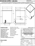 Vestil R-250-HD-BL Spec Sheet Vestil R-250-HD-BL Spec Sheet