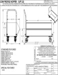 Vestil SLPT-33 Spec Sheet