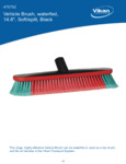 Vikan 475752 Spec Sheet