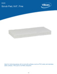 Vikan 5525 Spec Sheet Vikan 5525 Spec Sheet