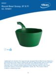 Vikan 56822 Spec Sheet Vikan 56822 Spec Sheet