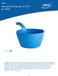 Vikan 56823 Spec Sheet Vikan 56823 Spec Sheet