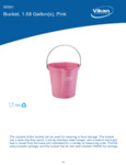 Vikan 56881 Spec Sheet