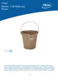 Vikan 568866 Spec Sheet Vikan 568866 Spec Sheet