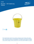 Vikan 56886 Spec Sheet