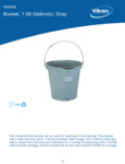 Vikan 568888 Spec Sheet Vikan 568888 Spec Sheet