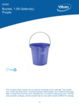 Vikan 56888 Spec Sheet Vikan 56888 Spec Sheet