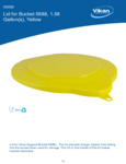 Vikan 56896 Spec Sheet