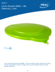 Vikan 568977 Spec Sheet Vikan 568977 Spec Sheet