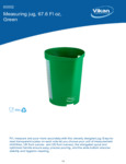 Vikan 60002 Spec Sheet