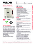 Vulcan F32627 C24EA Plus Series Electric Counter Convection Steamer Specsheet Vulcan F32627 C24EA Plus Series Electric Counter Convection Steamer Specsheet